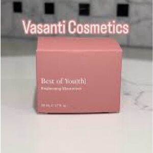 New 50ml Vasanti Cosmetics Best of Youth Rejuvenating Moisturizer.